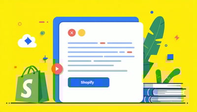 Newsletter signup illustration for Shopify tips Newsletter signup illustration for Shopify tips
