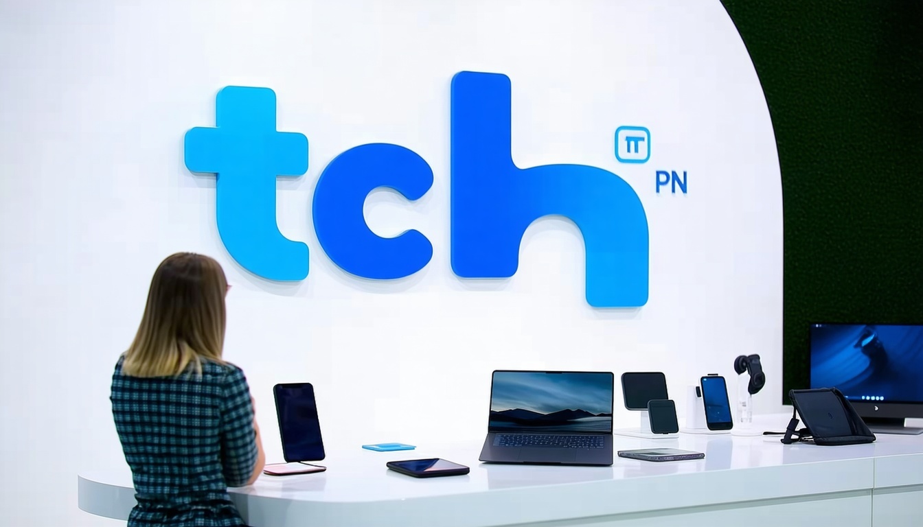 Tech Gadget Retailer Logo